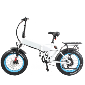 Customized Electric Fat Tire Folding Bike with Rear Hanger Foldable Ebike Road Fat Tyre Electric Bicycle