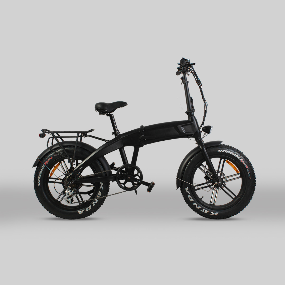 Free-shipping EU warehouse 20 inch Full Suspension option 48V Folding fat tire 750w electric bike