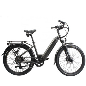 48V 500W beach bicycle step through electric city bike with Bafang rear hub motor electric hybrid bike velo electrique