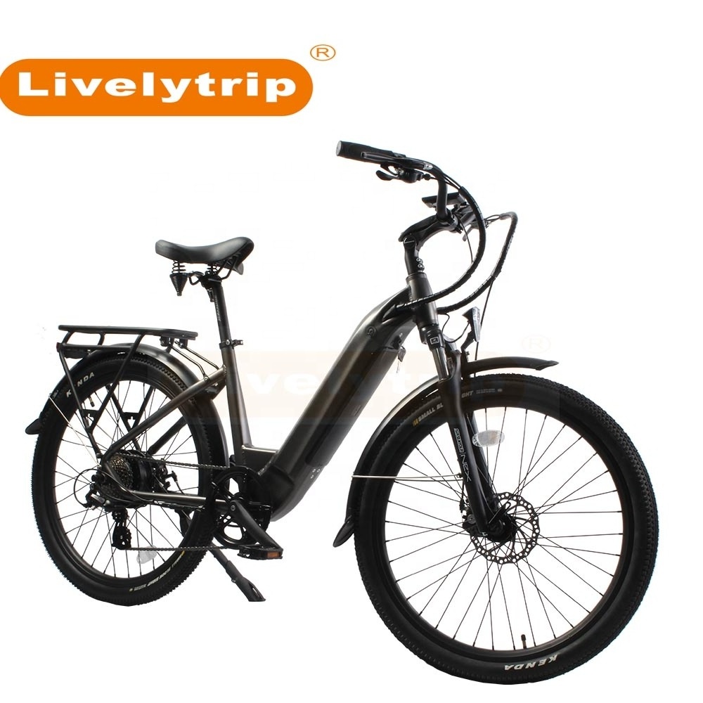 48V 500W beach bicycle step through electric city bike with Bafang rear hub motor electric hybrid bike velo electrique