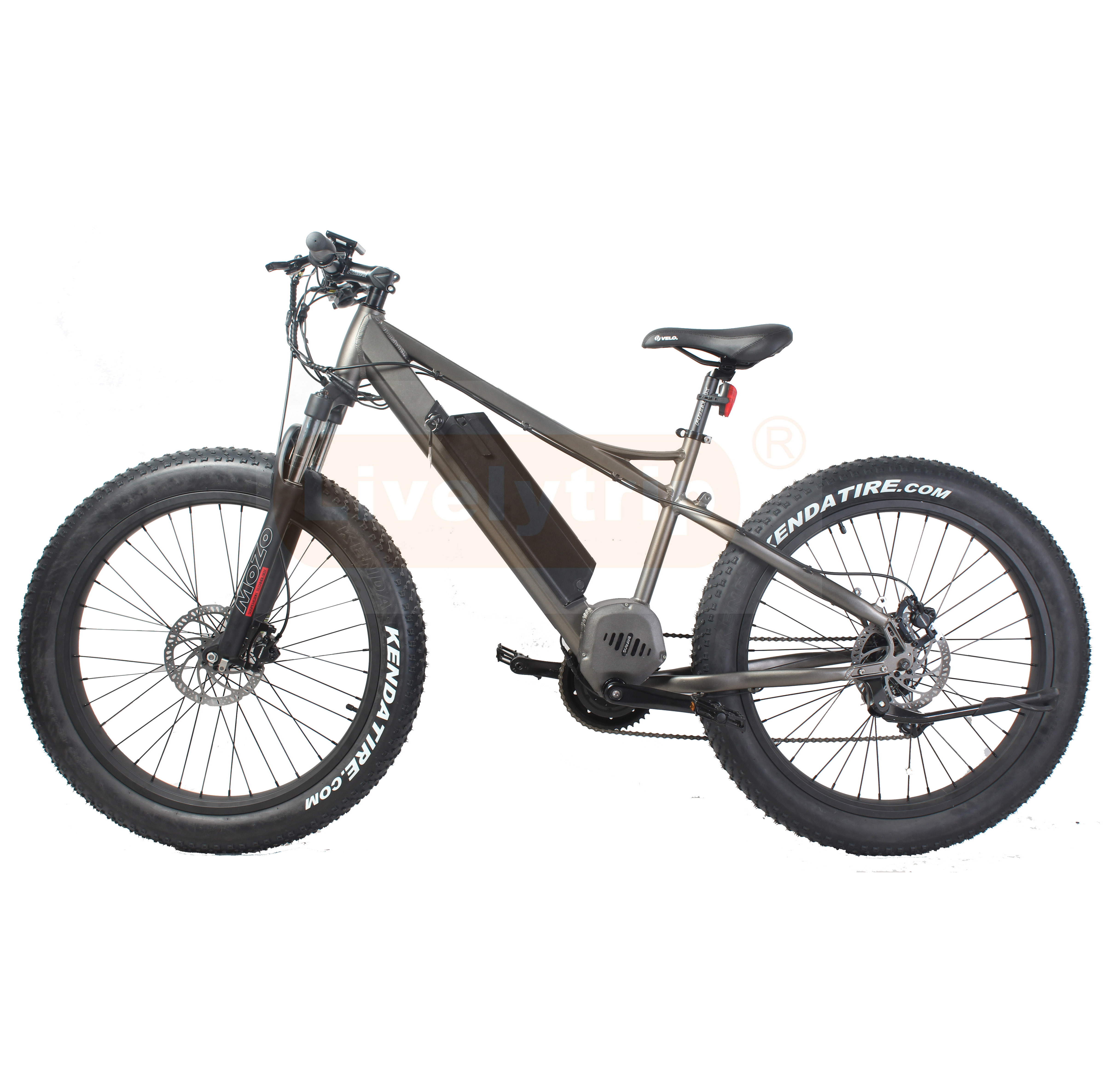 Super Power Bafang 750w middrive motor electric bike 26 inch fat ebike