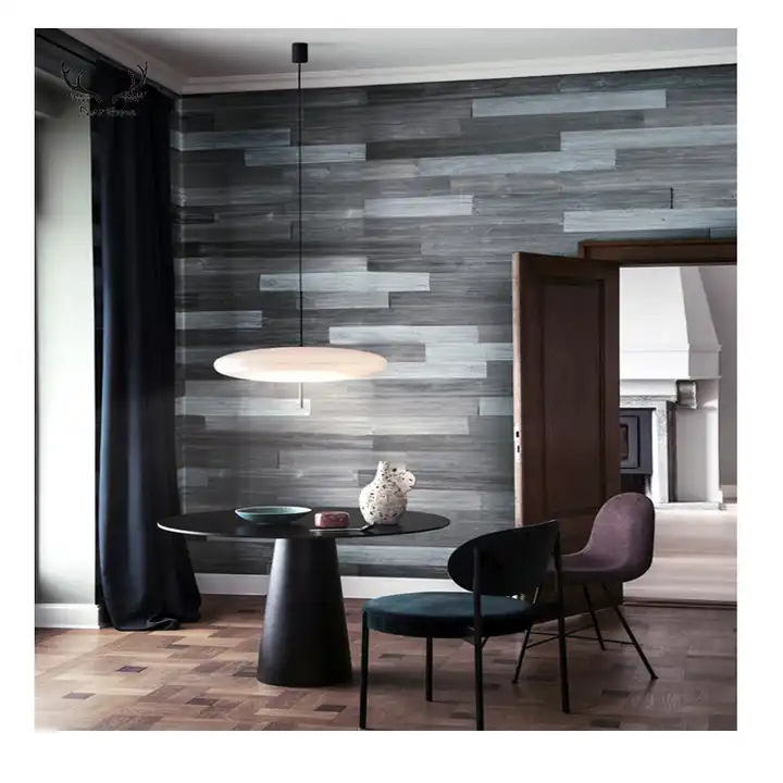 Hot Selling Interior Indoor Wood Planks For Walls Waterproof Peel And Stick Wall Panels