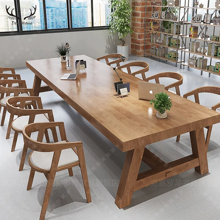 luxury solid wood dining table with 8 chairs