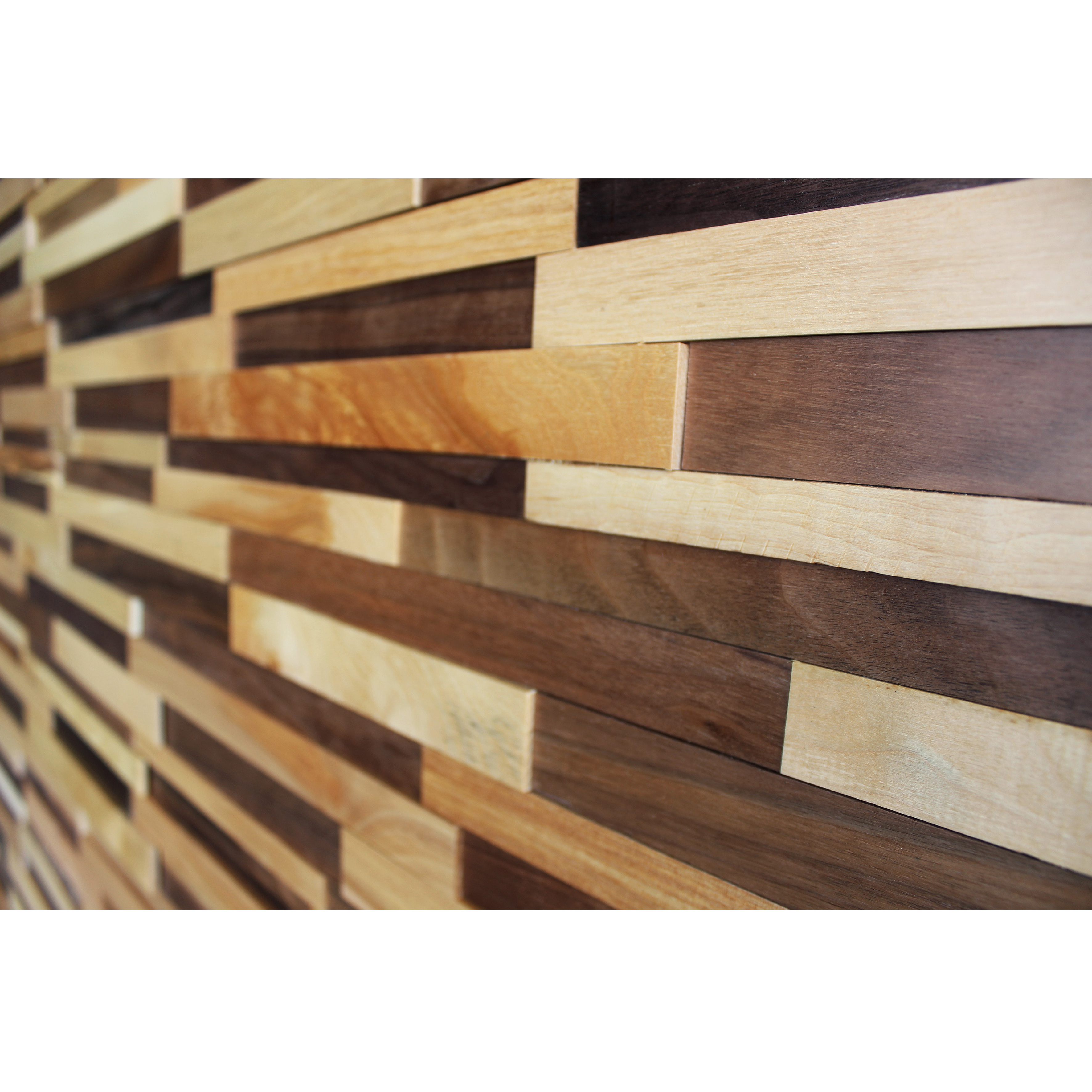 Self Adhesive Wood Planks 3D Wall Plate Panel