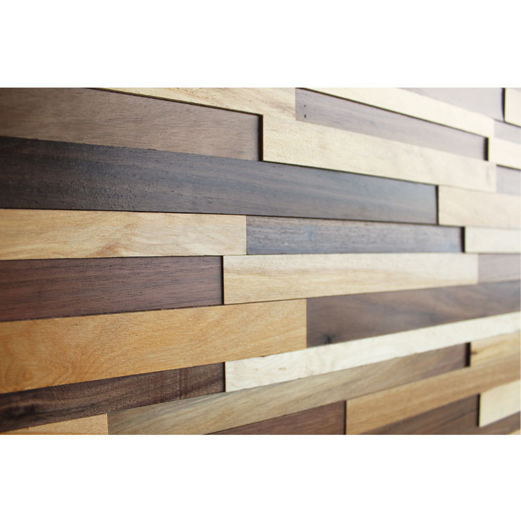 Self Adhesive Wood Planks 3D Wall Plate Panel