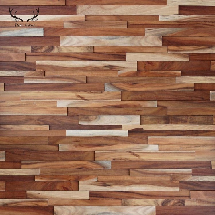 Home decoration 3d wall panel wood / 3d wall wood paneling / 3d solid wood wall panel