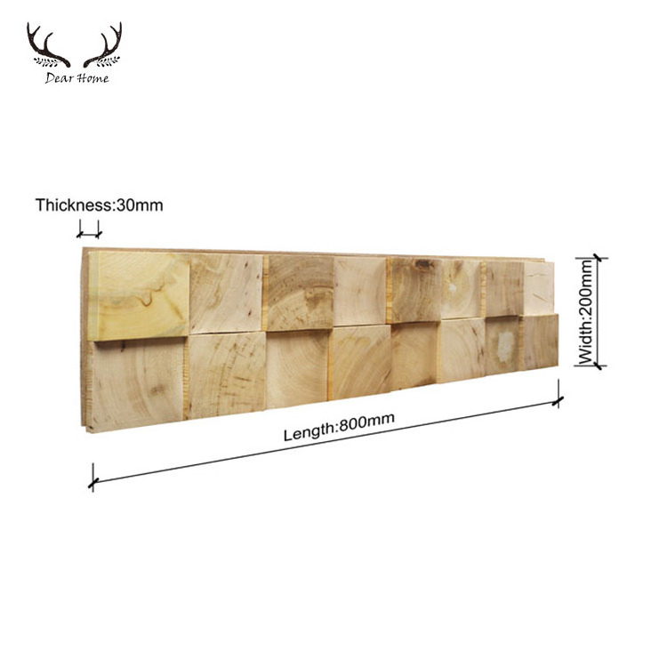 High quality art 3d effect wall panel decorative interior acoustic wooden wall panel wood paneling