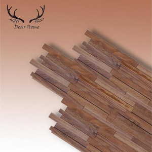 Interior Decoration Living Room Furniture Wall Paneling Soundproof 3d Wooden Wallpaper