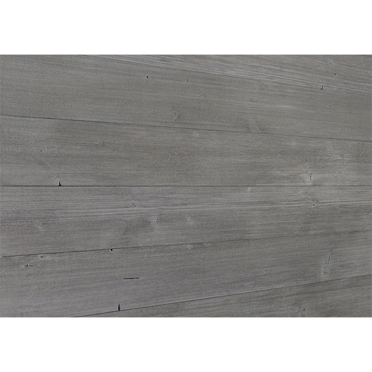 Indoor decorative peel and stick grey wall sheet self adhesive wooden wall panel for office walls