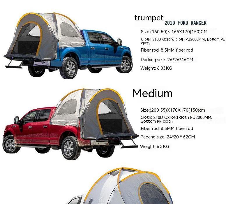 Wholesale New 210d Oxford Outdoor Camping Car Awning Car Awning Tent Trailer Tent