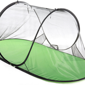 Portable outdoor quick-opening breathable mesh anti-mosquito folding automatic camping tent