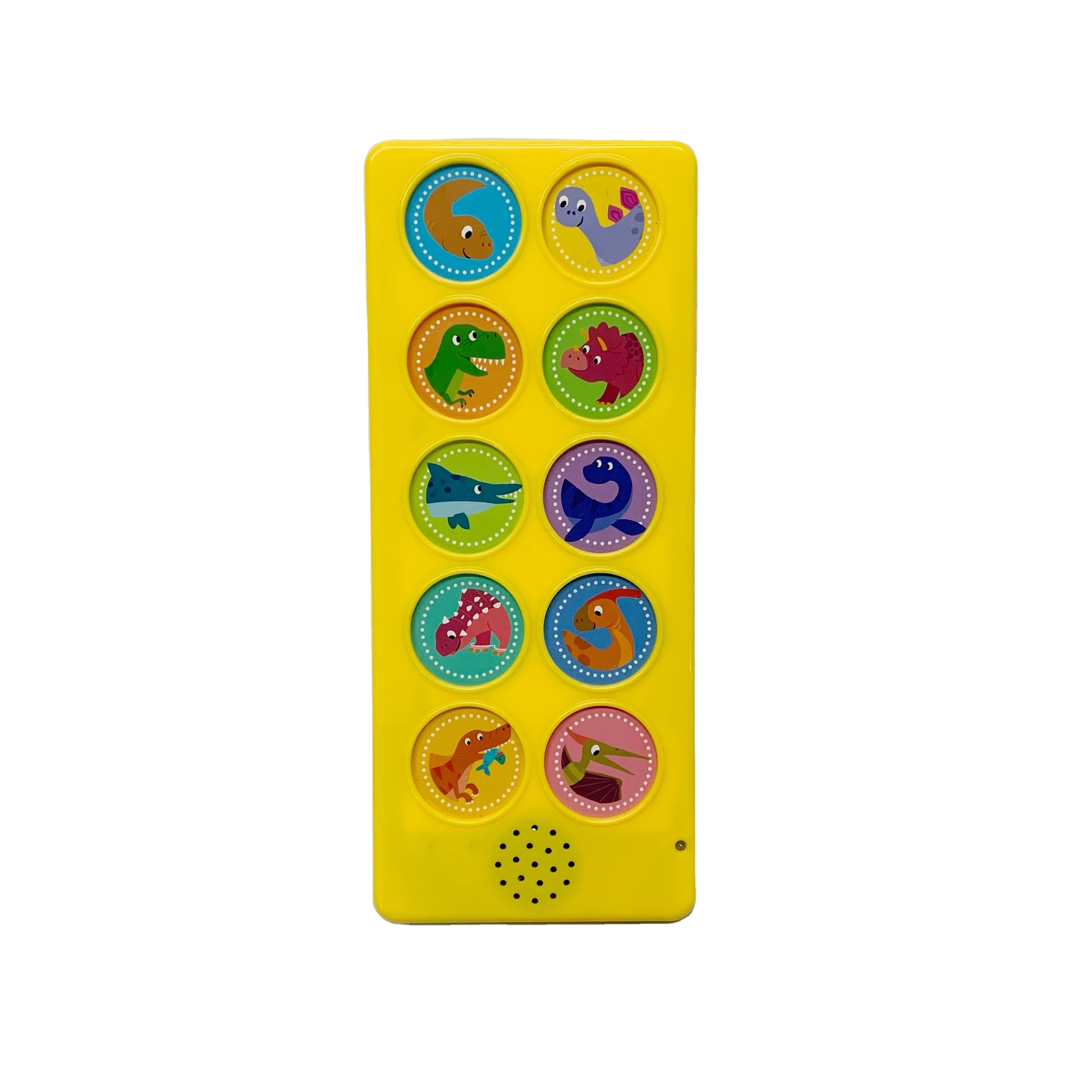 Popular Customized Early Education Circle 10 Buttons Sound Module Book Audio Board Book Puzzle Games Voice Players Music Boxes