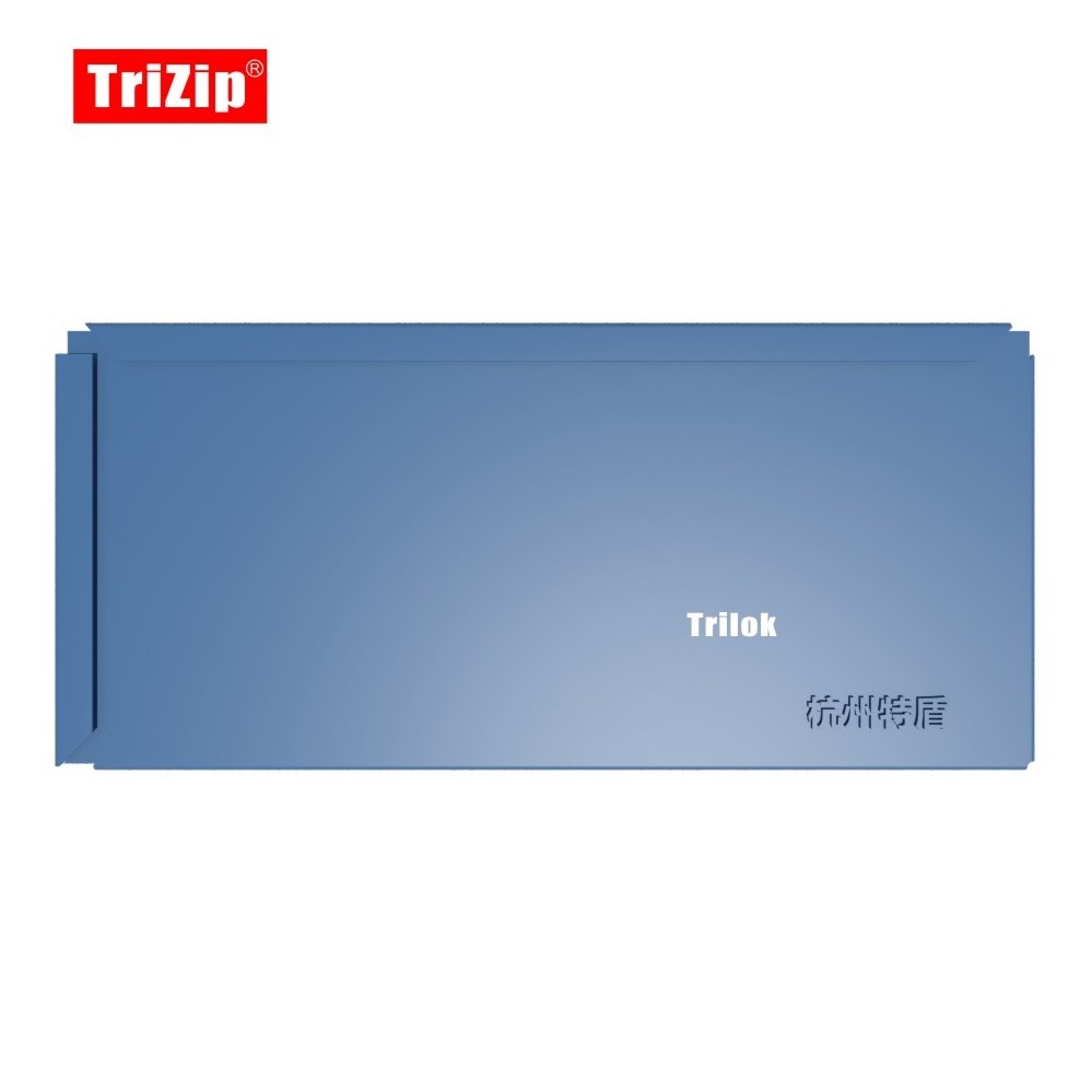 Trilok RHEINZINK Titanium Zinc  Interlocking Roofing, Wall Cladding, FaCade Rectangle Shingle Tile (TD216)