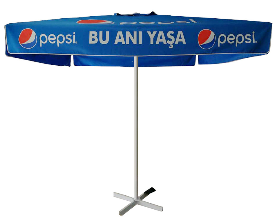 3x3m big size pepsi logo outdoor garden umbrella, patio umbrella