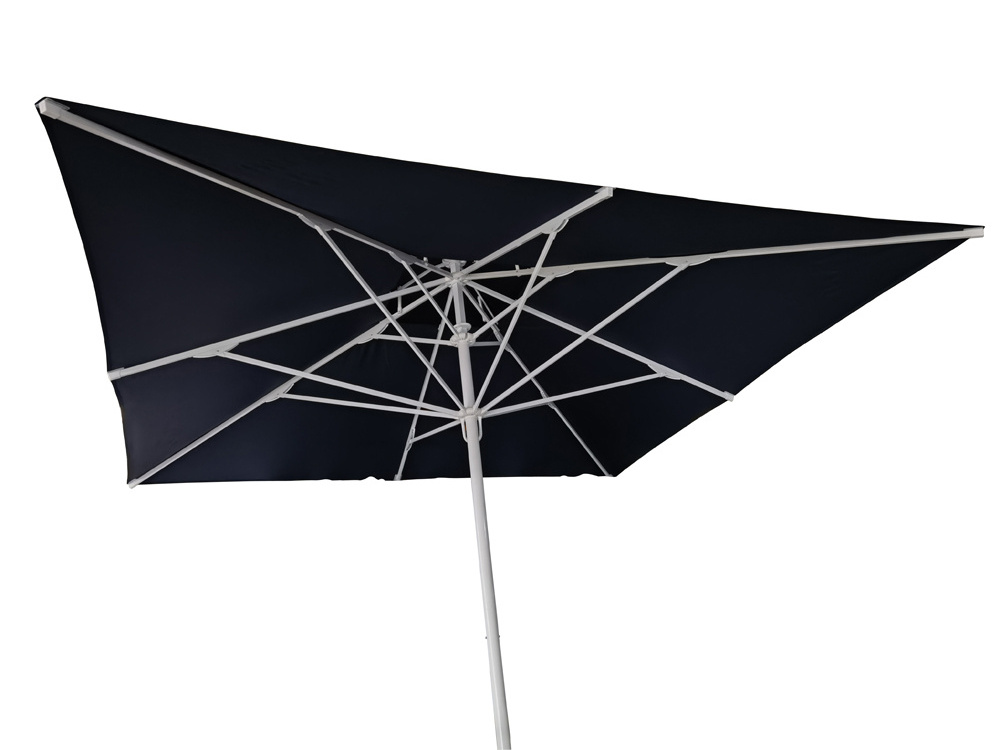 4x4m  aluminum frame big size square outdoor promotional  garden umbrella