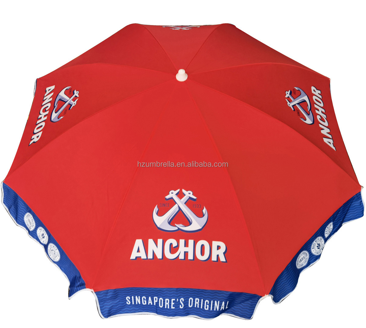 tiger beer outdoor beach umbrella for Southeast Asia