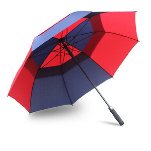 23"*8 double layer straight golf umbrella