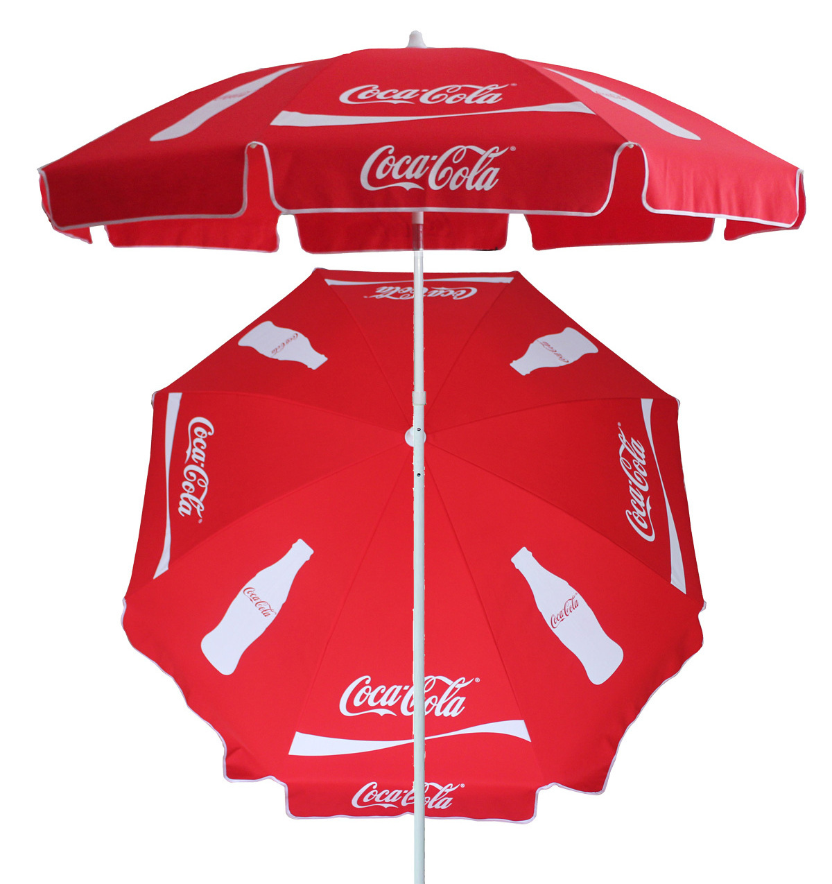 Red Coca Parasol Umbrella Cola Beach Umbrella