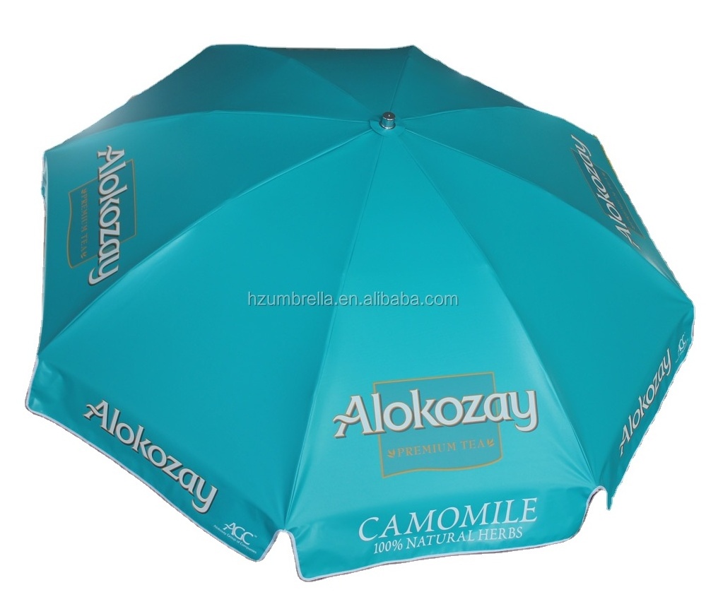 Beer Promotional Beach Umbrella,Custom Logo Printing Giant Umbrella