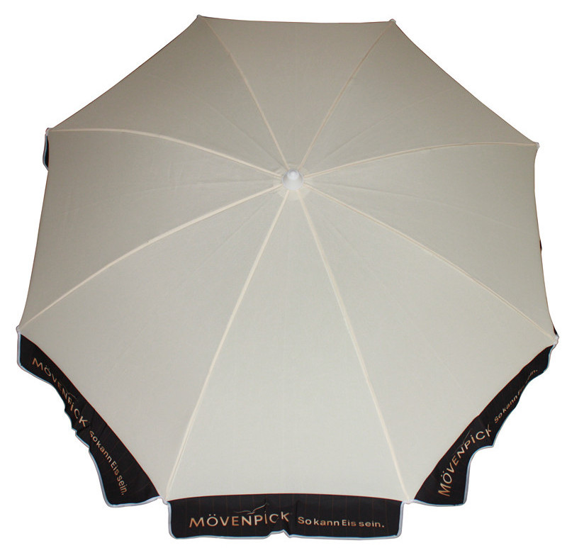 picnic table white beach umbrella for sun protection