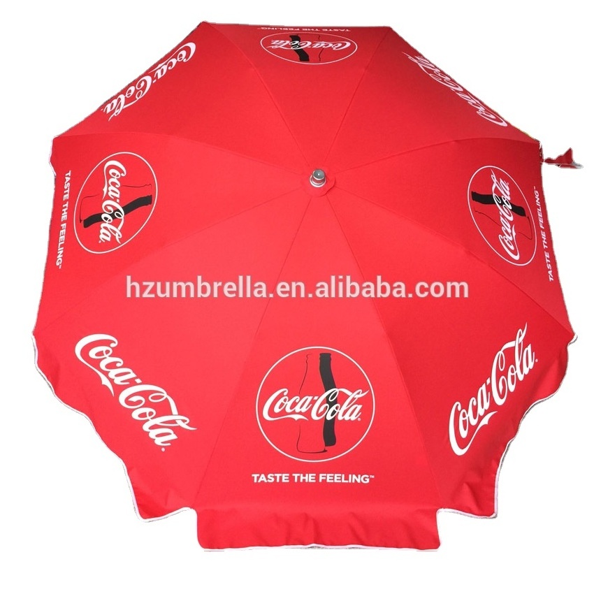 promotional brand sun parasol fancy parasol beach umbrella