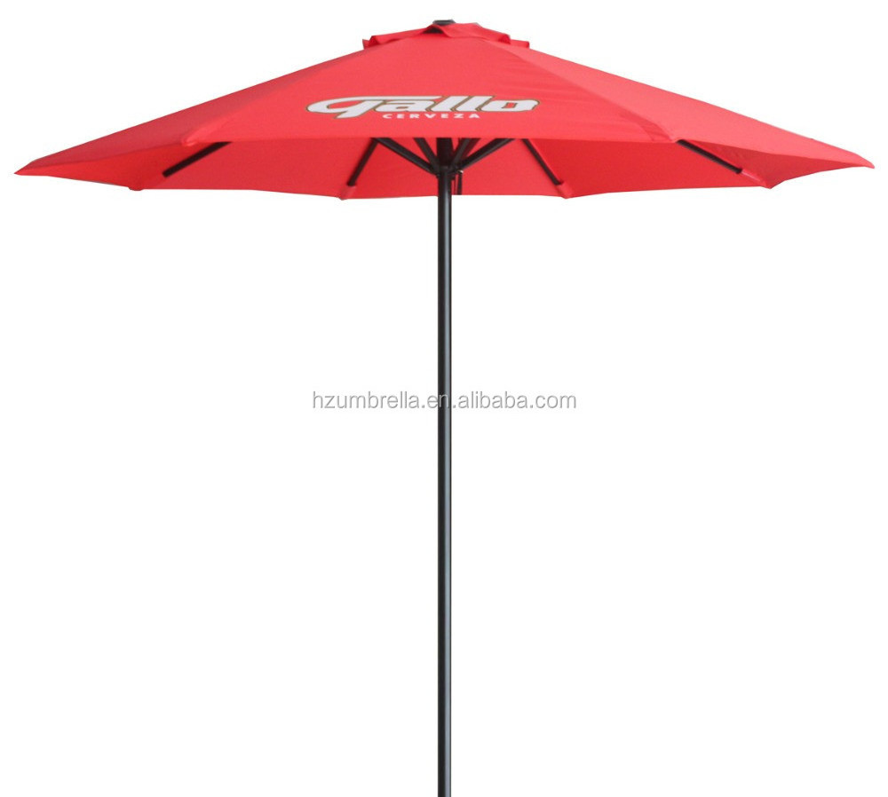 Big size  garden patio beer brand umbrella 3x3m 4x4m, 2x2m