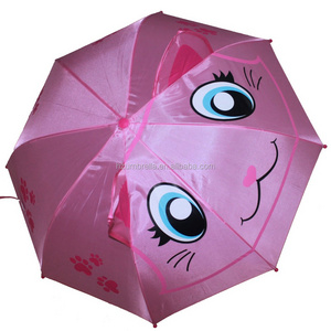 Children 3D Kids Cute Umbrella Animal Pattern Kids Umbrella Parasol for Children Cat Ear Umbrella