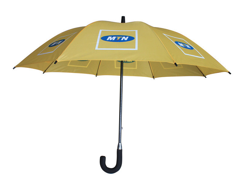 MTN automatic full fiberglass frame strong windproof golf umbrellas