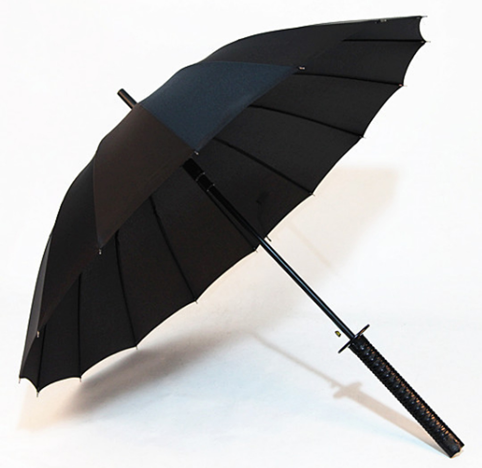 60cmx8 panels fiberglass frame windproof sword samurai umbrella