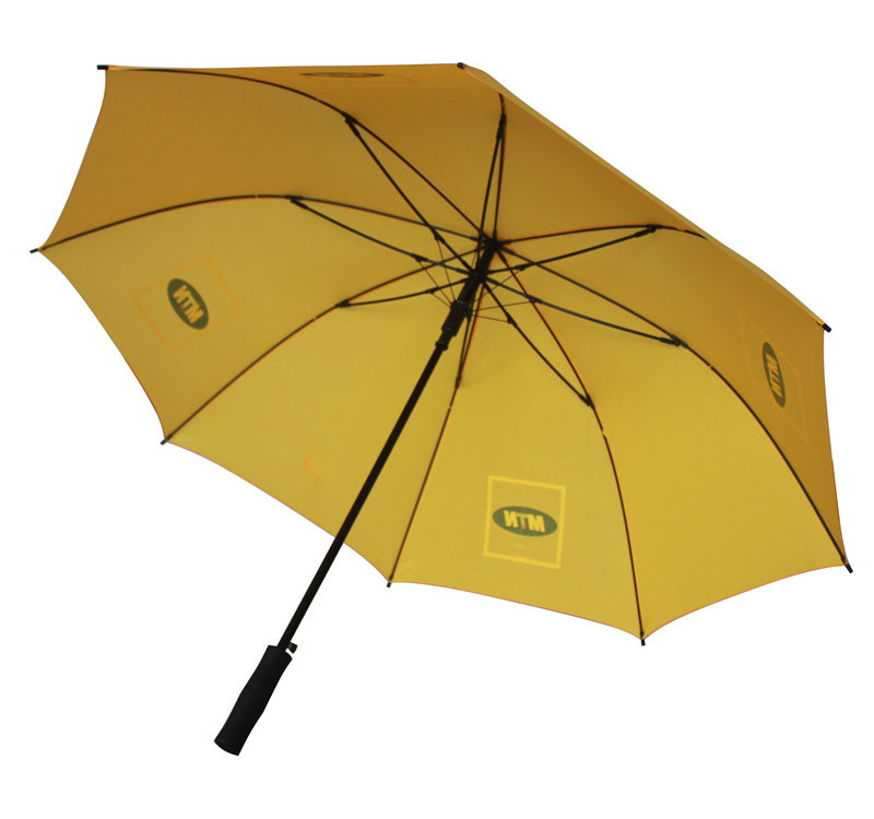 MTN automatic full fiberglass frame strong windproof golf umbrellas