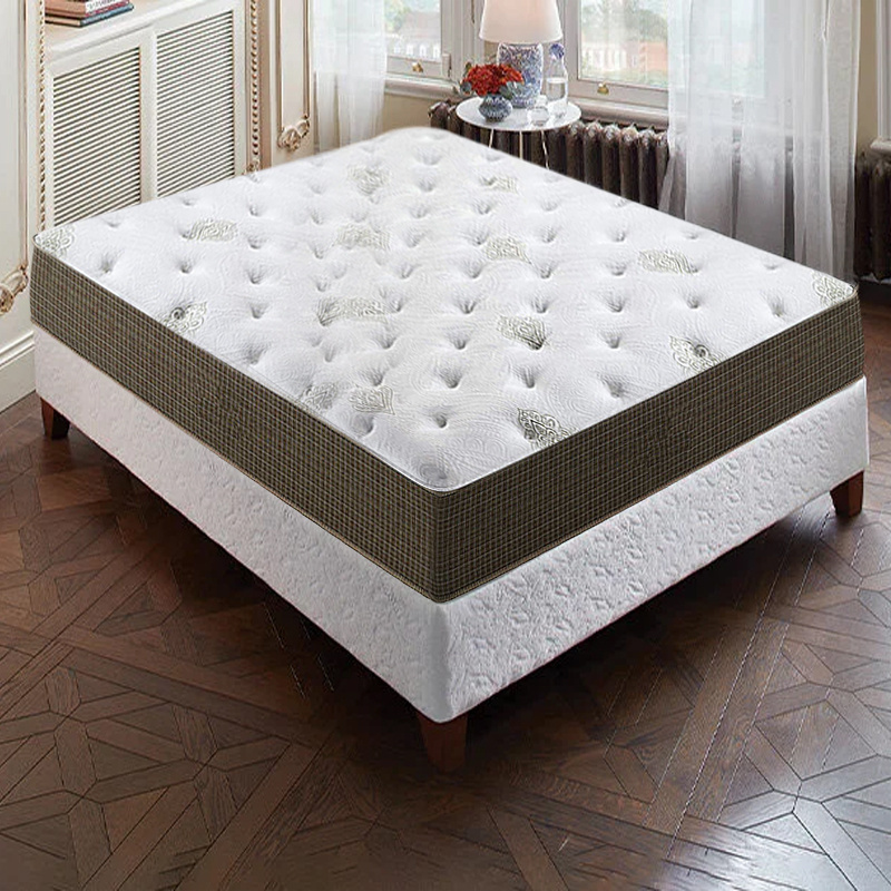 Queen size 12 Inches Packet Spring Memory Foam Mattress