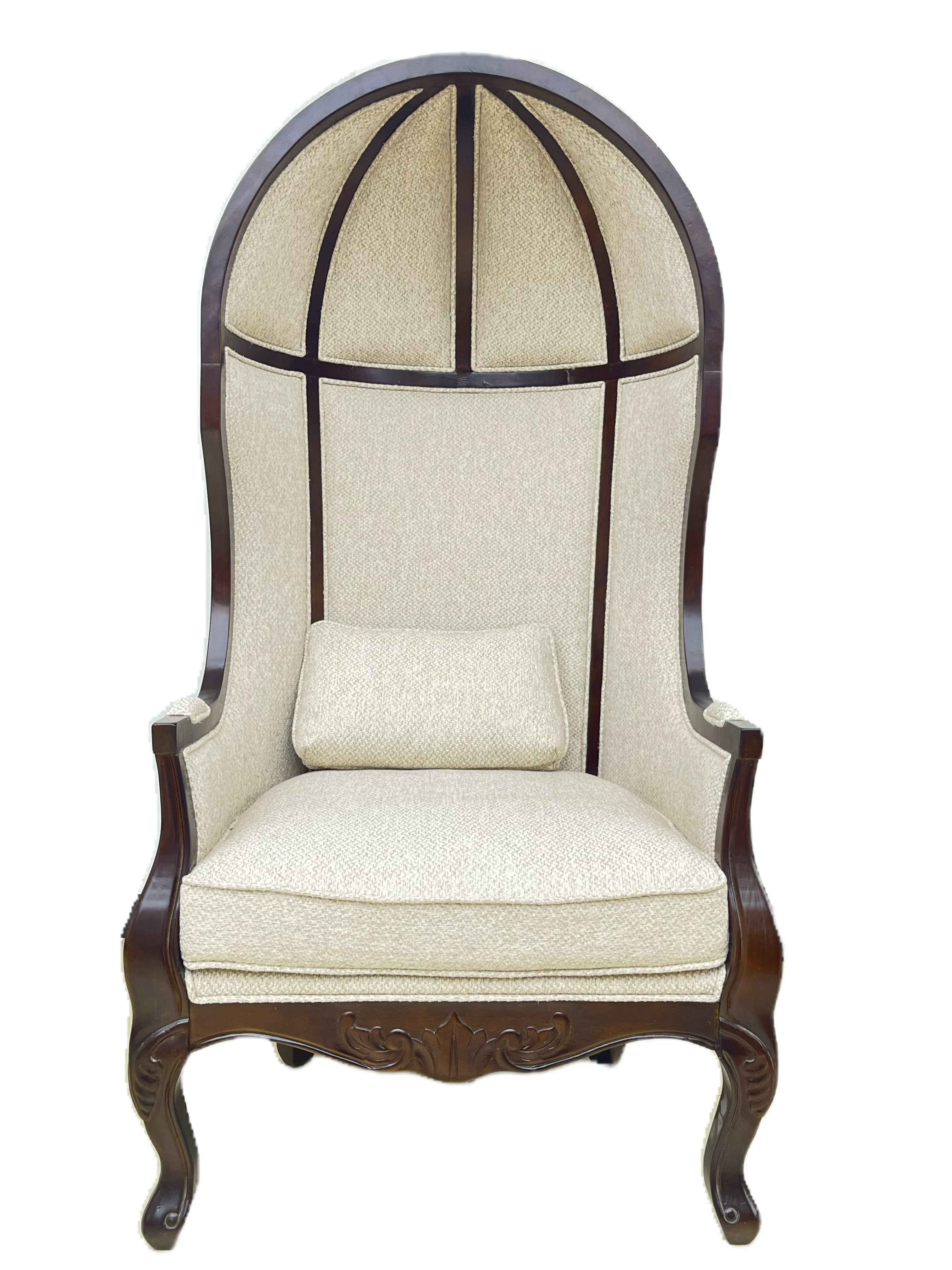 European neoclassical villa high-end living room single sofa space chair hotel studio cafe bird cage chair