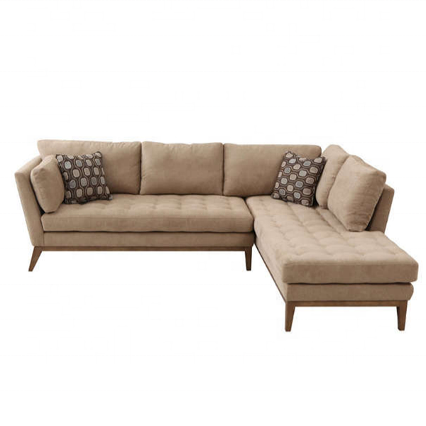 Factory custom color Modern Hotel Apartment Villa Lounge Comfortable upholstered sectional sofa