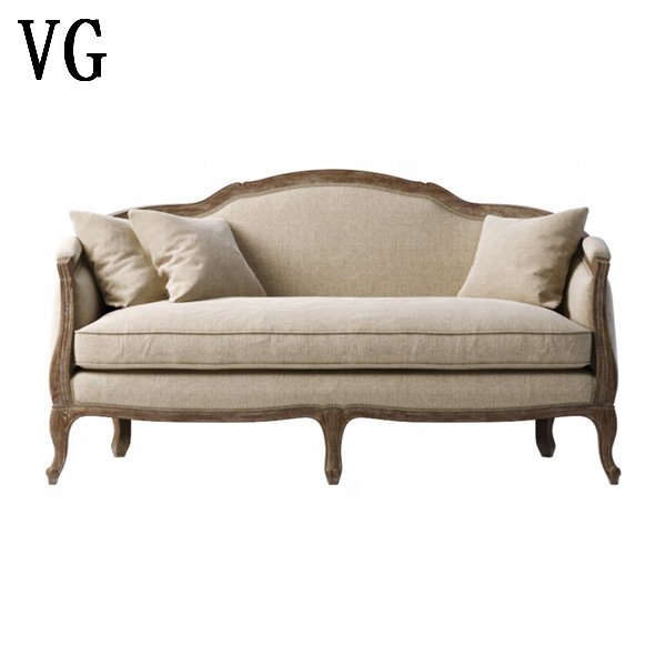 Lounge furniture fabric sofa chaise lounge sofa wooden frame living room sofa