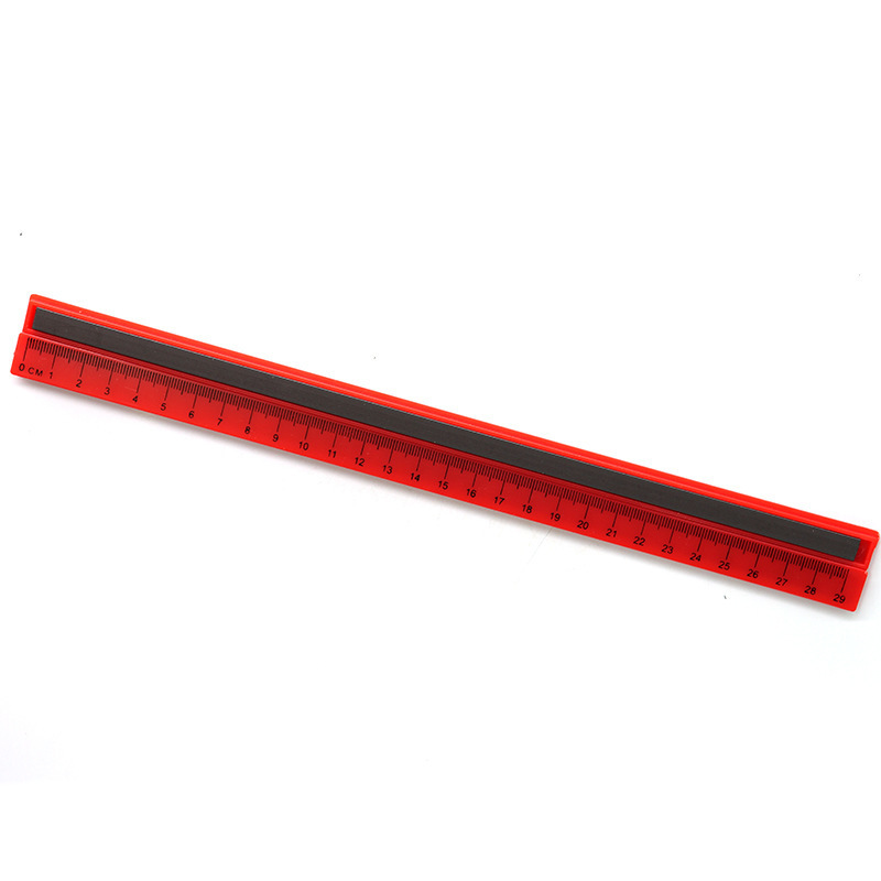 School Scale 15Cm  Mini Magic magnet Gold Flexible Straight  Ruler reglas Custom Plastic Sticker magnetic Ruler