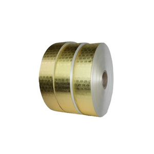 High quality gold foil aluminum foil composite paper cigarette inner packaging aluminum foil paper roll