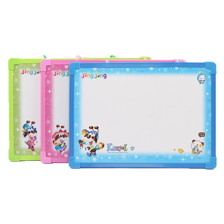 HZVCW magnetic dry erase mini board double sided magnet board kids whiteboard portable smart board whiteboards for kids