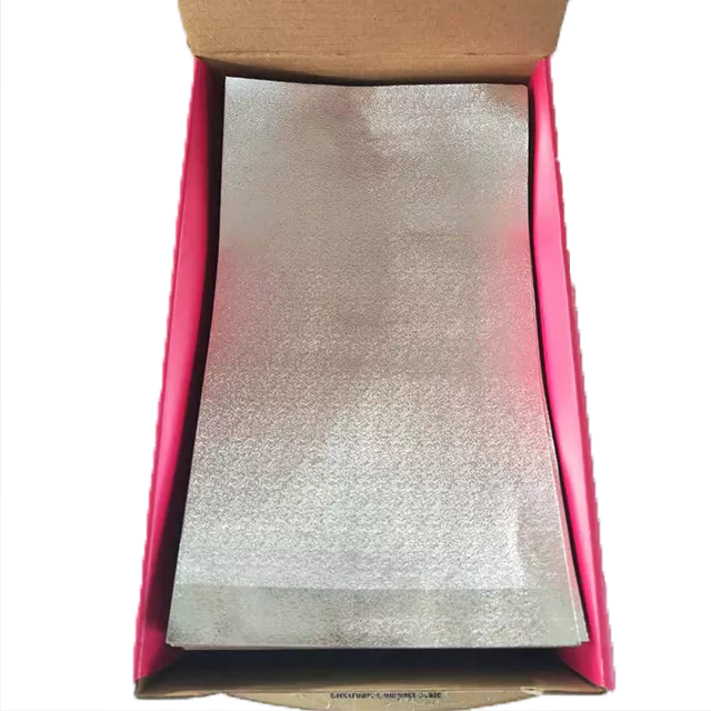 Perforated aluminum foil hookah exclusive tin foil made in China breathable kraft paper bags for packaging