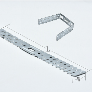 Gypsum board ceiling accessories U clip galvanized light gauge steel keel accessories