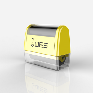 WES Customized Logo R-2550 Sellos Roller Stamp Flash Stamp Ink