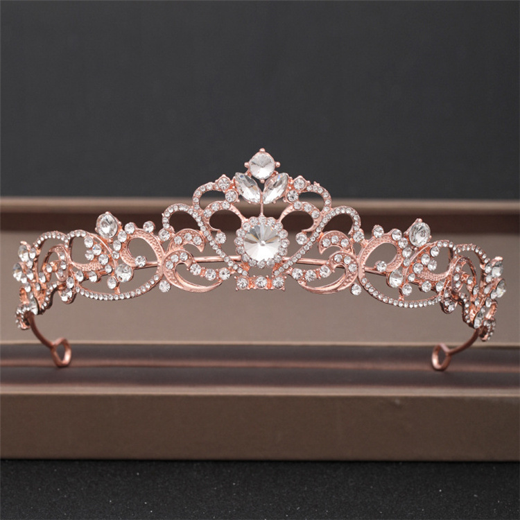 Mix Design Wholesale Bridal Wedding Rhinestone Crowns And Cheap Prices Crystal Metal Crown Tiaras In Bulk Bridal Accessories