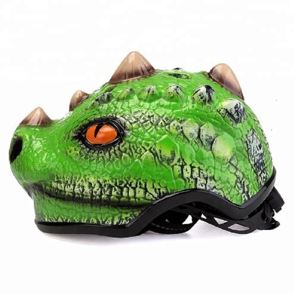 Children's 3D Animal Bicycle Helmet High density PC Cartoon Adjustable Kids Safety Helmet