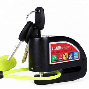 Bike lock Bicycle Alarm Cycling Security Alarms with Wireless Bike accessories for road biking