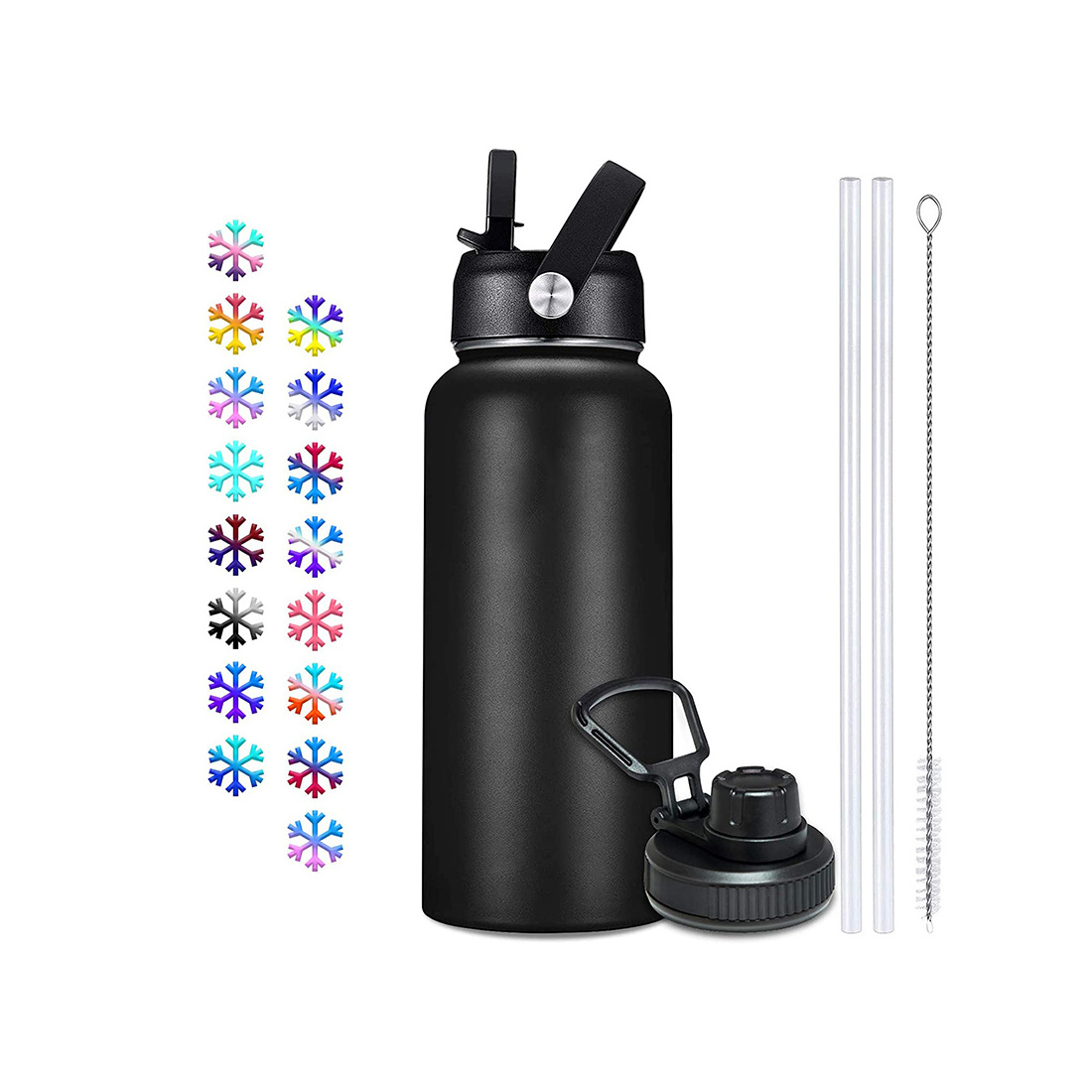 Private Designed Motivational BPA Free Stainless Steel Water Bottle Double Wall Vacuum Flask Water Bottle with Logo