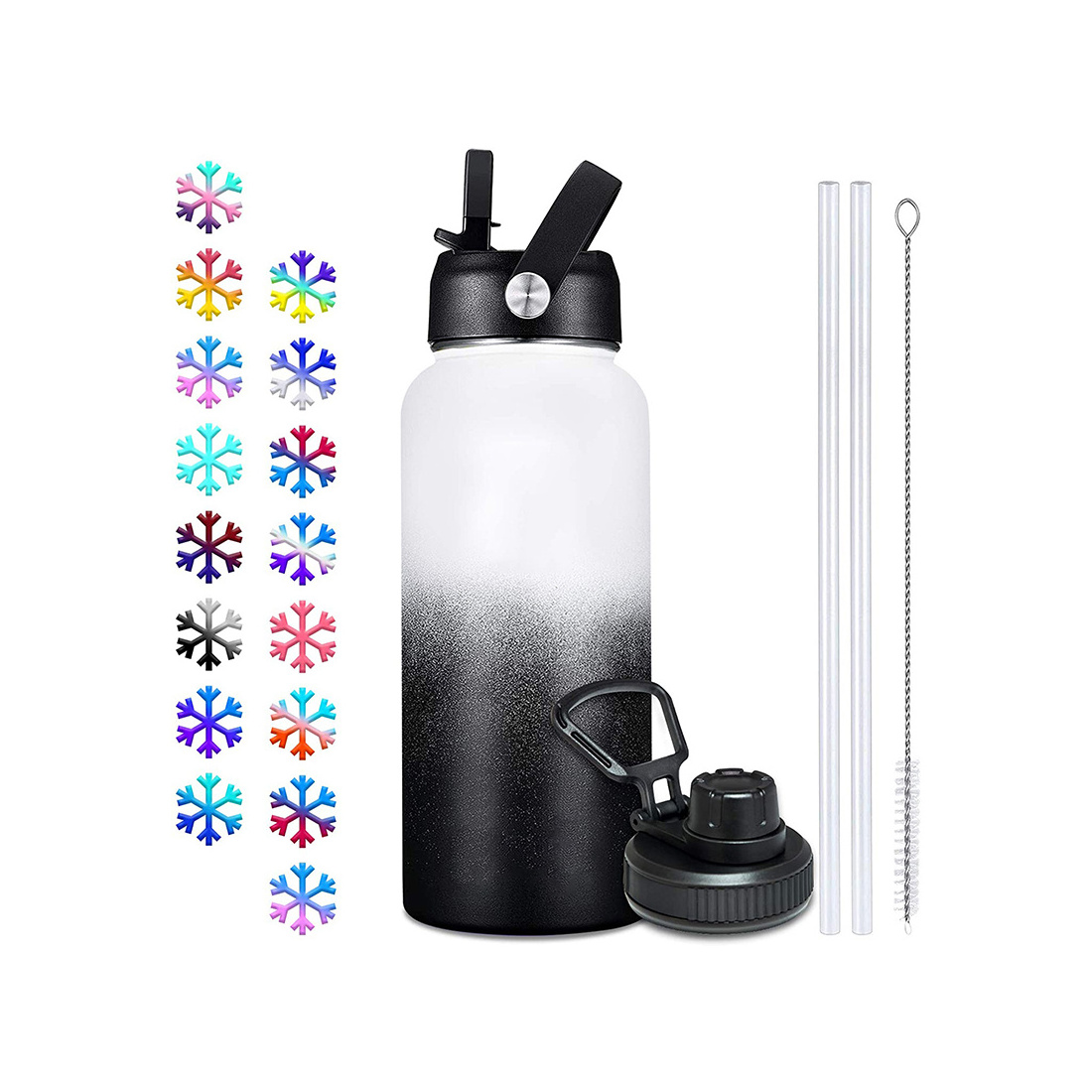 Private Designed Motivational BPA Free Stainless Steel Water Bottle Double Wall Vacuum Flask Water Bottle with Logo