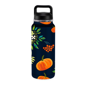 Designed Double Wall Vacuum Flasks Metal Custom Drink Insulated Sports 1L 1 2 Litre Wide Mouth Stainless Steel Water Bottle