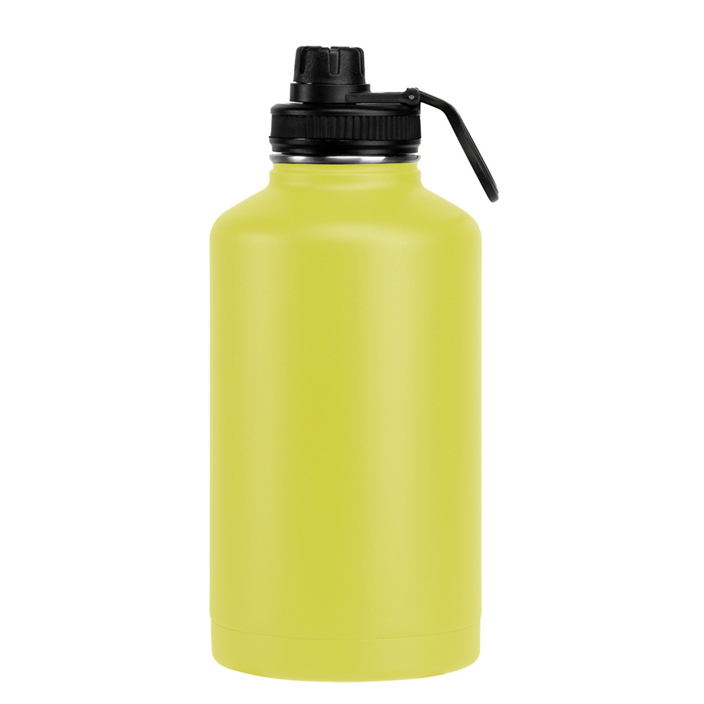 64oz Vacuum Flask 2.0L 1.8L Water Jug Stainless Steel Large Water Bottle 2 Liters Insulated Canteen