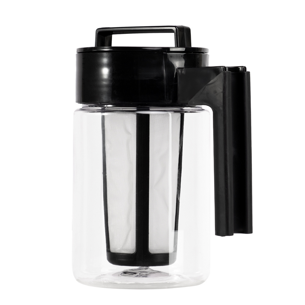 Plastic Water Drinkware, Tritan  Iced Tea Maker, Cold Brew Coffee Maker With Filter