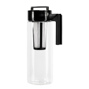 Plastic Water Drinkware, Tritan  Iced Tea Maker, Cold Brew Coffee Maker With Filter