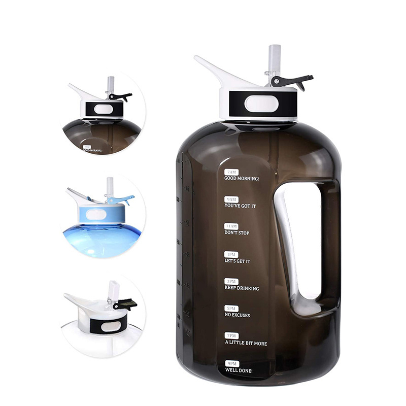 wholesale Colorful gym plastic sublimation leak proof bpa free portable recycling water jug 5 gallon bottle